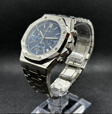 Royal Seikoak - Chronographe Bleu Marine