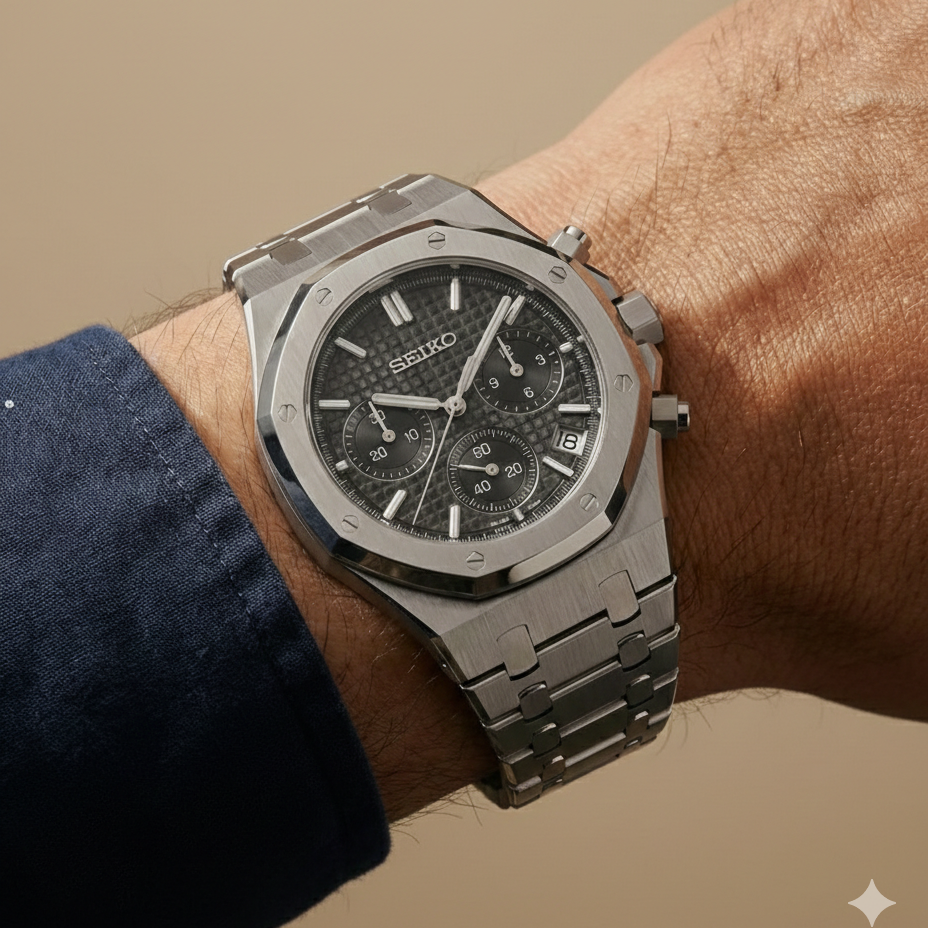 Royal Seikoak - Chronographe Noir