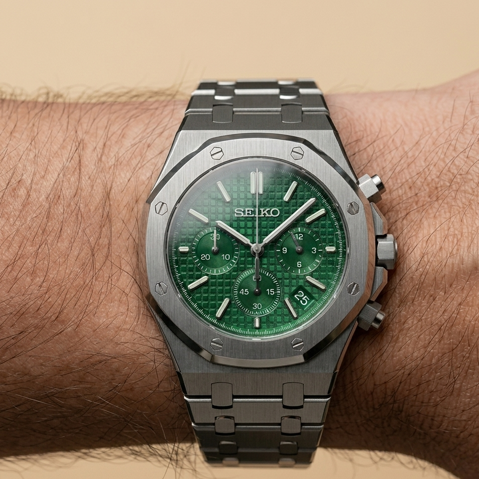 Royal Seikoak - Chronographe Vert