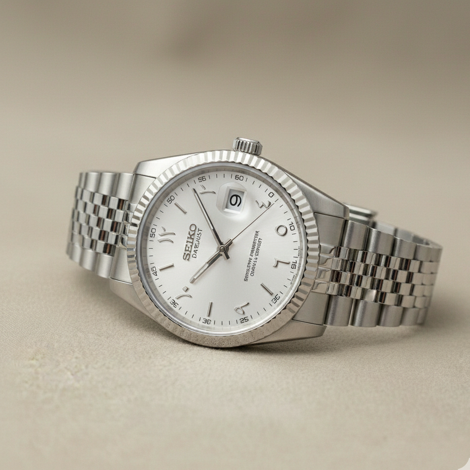 Seikojust - Arabic Dial Blanc