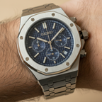 Royal Seikoak - Chronographe Bleu Marine